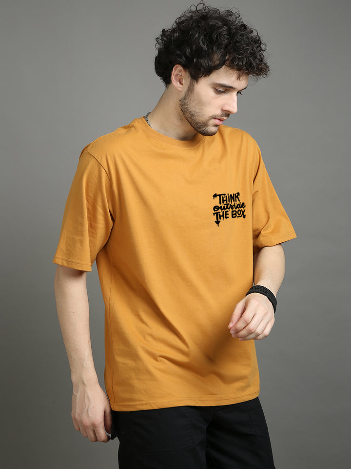 Think There is No Box Oversize T-Shirt Oversize T-Shirt Bushirt   