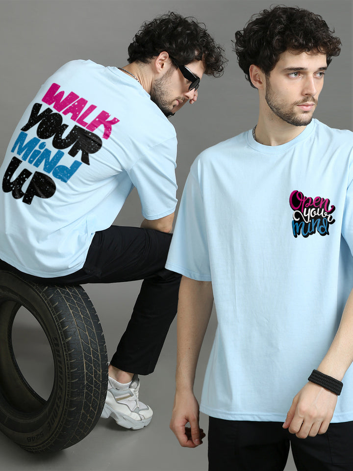 Walk Your Mind Up Oversize T-Shirt Oversize T-Shirt Bushirt   