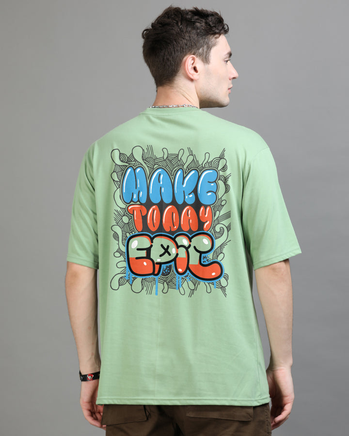 Make Today Epic Oversize T-Shirt Oversize T-Shirt Bushirt   