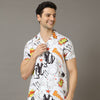 Boom Bam White Co-Ords Regular Size Co-Ords Bushirt   