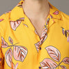 Leaf Yellow Co-Ords Co-Ords Bushirt   