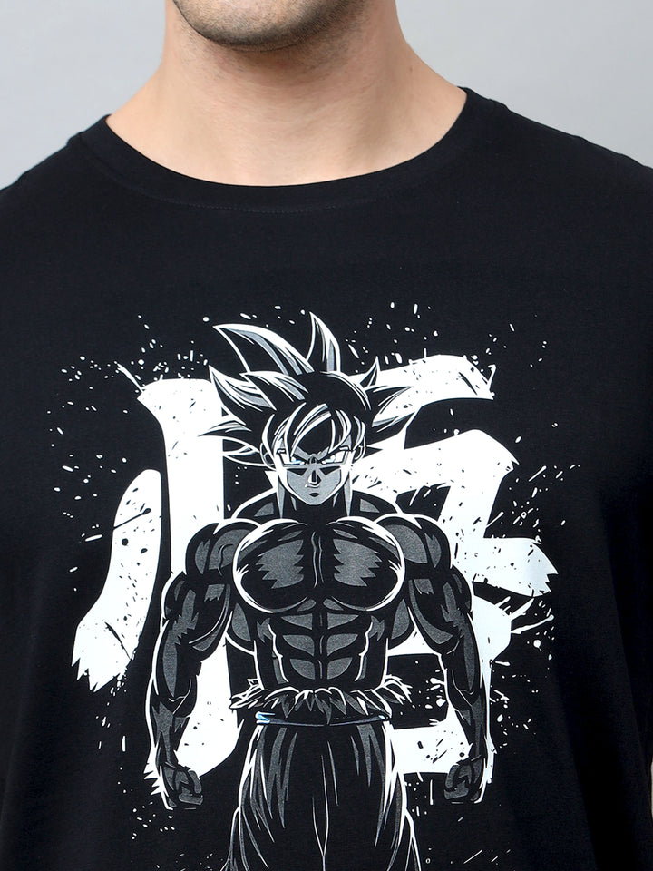 Dragon Ball Z - Saiyan Power Anime T-Shirt Graphic T-Shirts Bushirt   