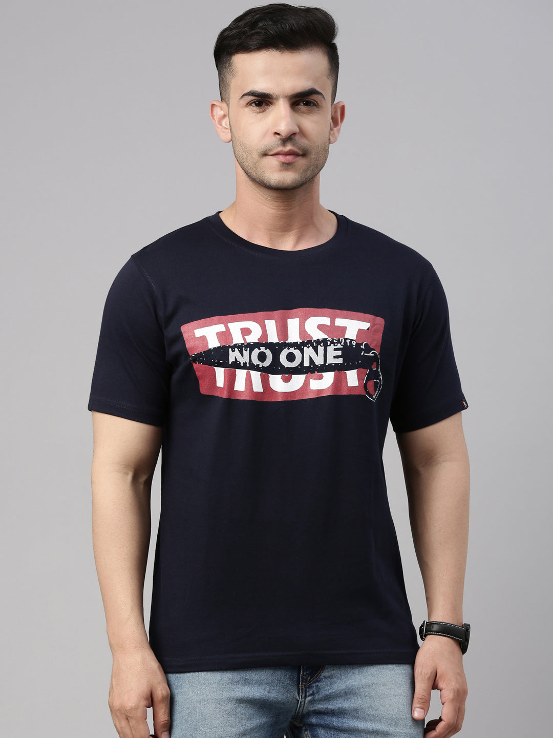 Trust No One T Shirt Graphic T-Shirts Bushirt   