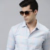 Heritage Light Blue Checks Shirt Checks Shirt Bushirt   