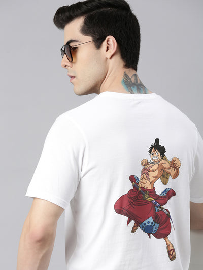 One Piece - Luffy Anime T-Shirt Classic Tees Bushirt