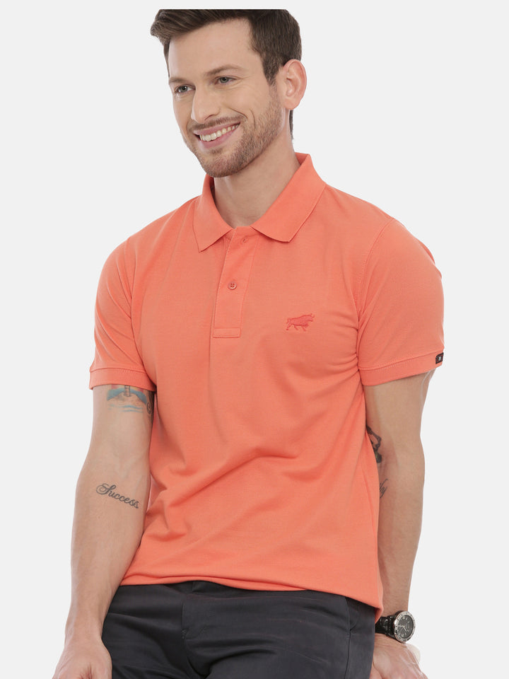 Melon Polo Neck T-Shirt Polo Tees Bushirt   