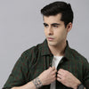 Heritage Green Checks Shirt Checks Shirt Bushirt   