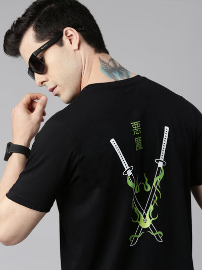 Jujutsu Sword Anime T-Shirt Classic Tees Bushirt