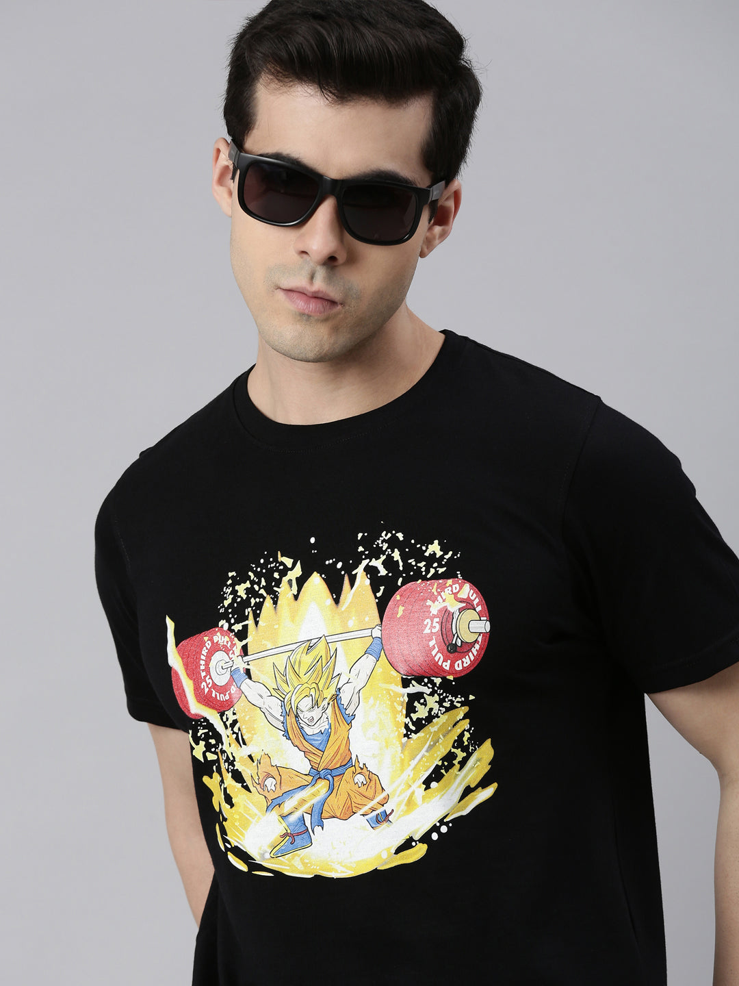 Dragon Ball Z - Power of Super Saiyan Anime T-Shirt Graphic T-Shirts Bushirt   