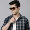Heritage Persian Blue Checks Shirt Checks Shirt Bushirt   