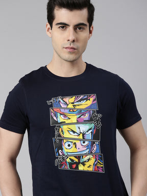 Pop Art Anime T-Shirt Graphic T-Shirts Bushirt   