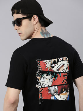 My Hero Academia - Boku Anime T-Shirt Graphic T-Shirts Bushirt   