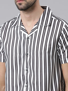 Spruce Black Co-Ords Co-Ords Bushirt   