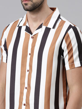 Spruce Brown Co-Ords Co-Ords Bushirt   
