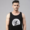Cycle Moon Sleeveless T Shirt Vest Bushirt   