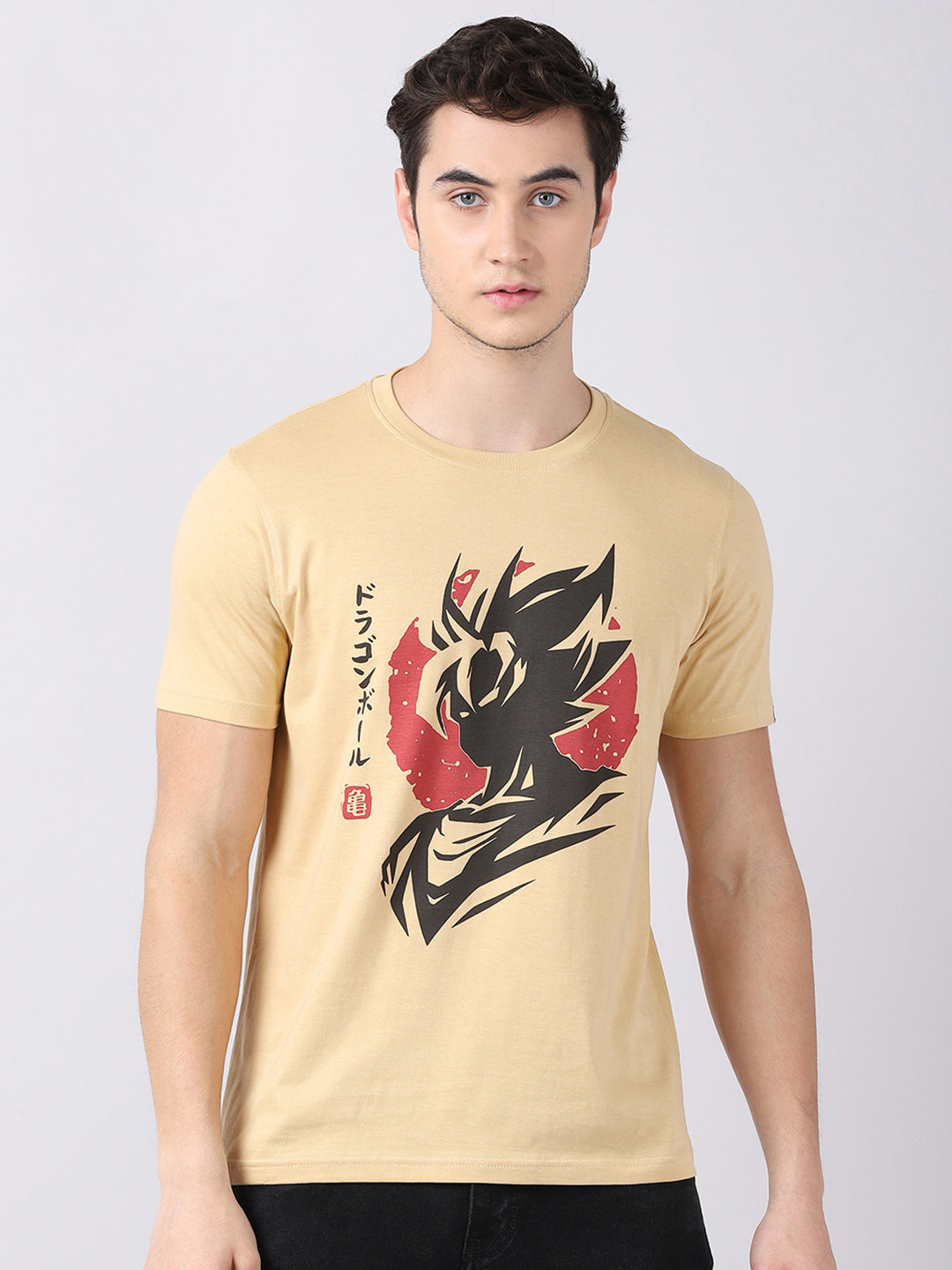 Son Goku Silhouette Anime T-Shirt Graphic T-Shirts Bushirt   