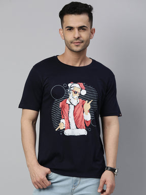 Lets Dance Santa T-Shirt Graphic T-Shirts Bushirt   