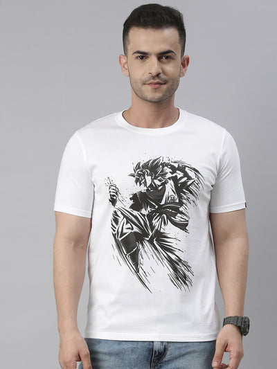 Super Saiyan Goku - Dragon Ball Z Anime T-Shirt Classic Tees Bushirt