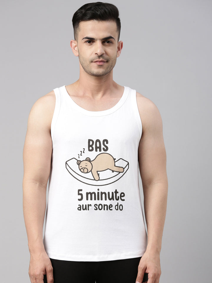 5 Minute Sone Do Sleeveless T Shirt Vest Bushirt   