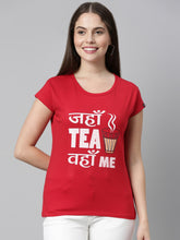 Jahan Tea T-Shirt Women's Graphic Tees Bushirt   