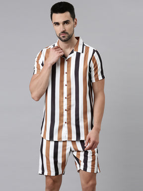 Spruce Brown Co-Ords Co-Ords Bushirt   