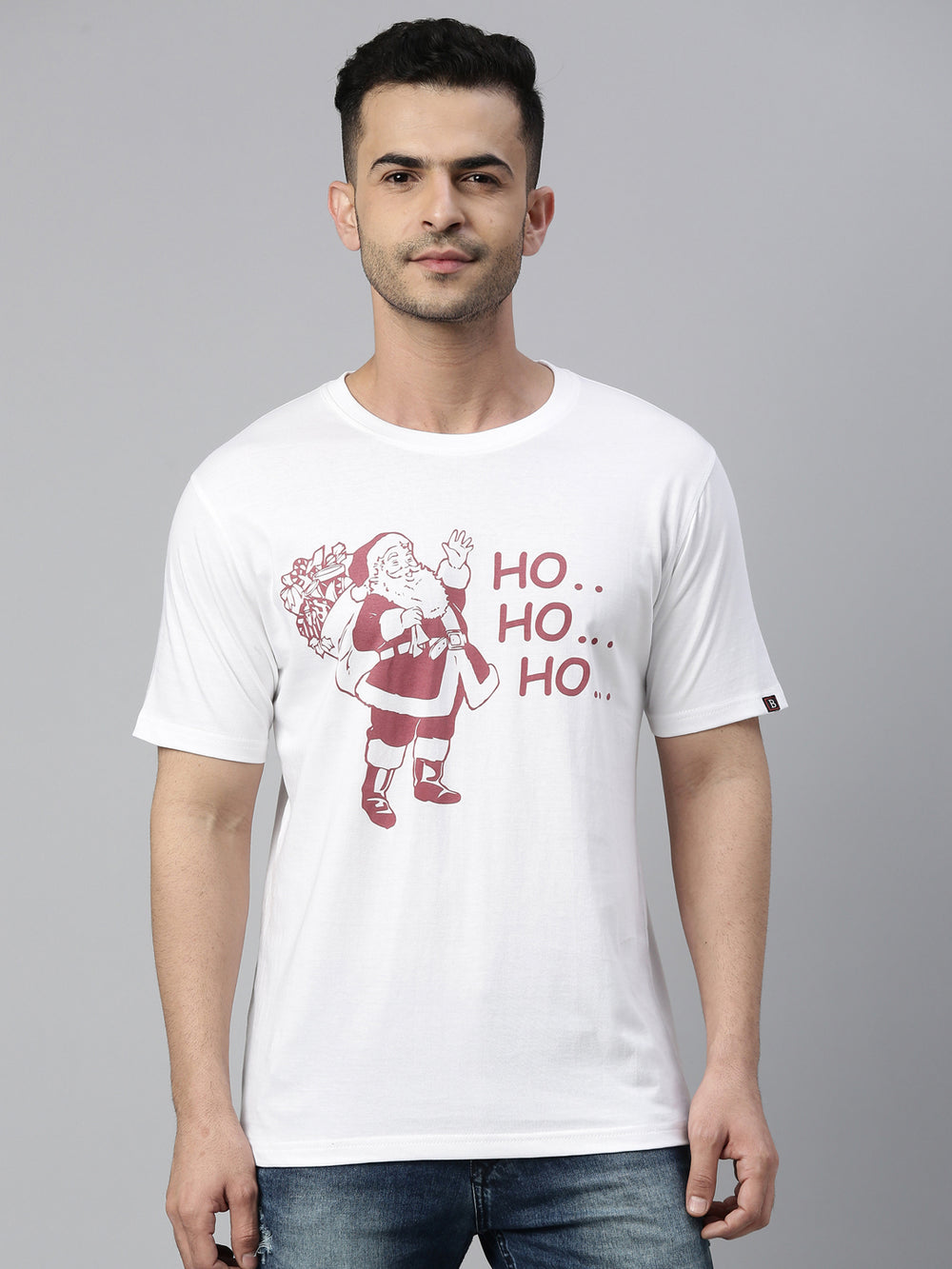 Ho Ho Ho!! Santa T-Shirt Graphic T-Shirts Bushirt   