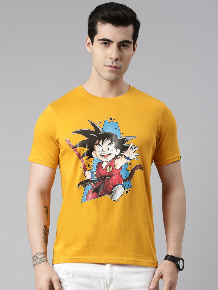 Dragon Ball Z - Goku Kid Anime T-Shirt Graphic T-Shirts Bushirt   