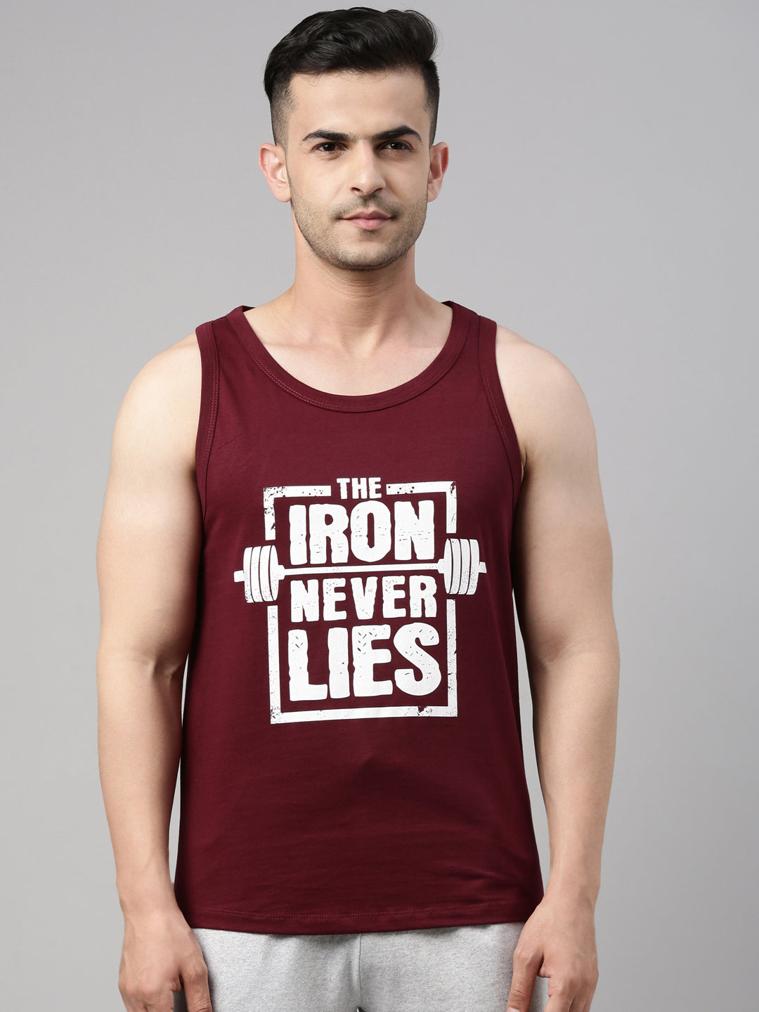 The Iron Never Lies Sleeveless T Shirt Vest Bushirt   