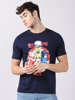 Time Seven Naruto Kid's Varsity Anime T-Shirt Graphic T-Shirts Bushirt   