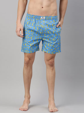 Banana Sky Blue Boxers Boxers Bushirt   