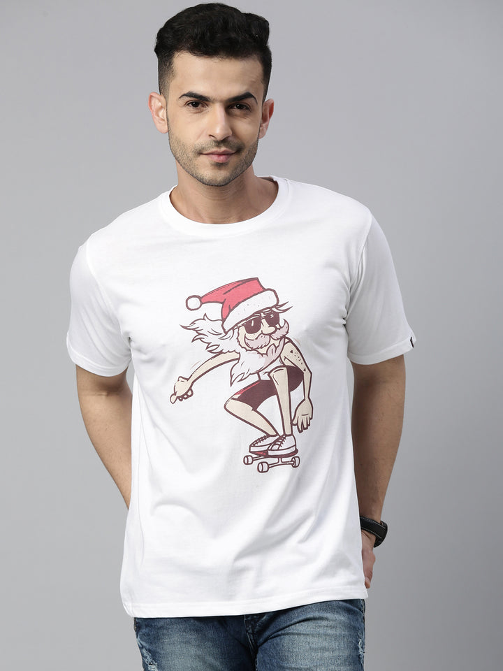 Cool Santa T-Shirt Graphic T-Shirts Bushirt   