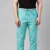 All Over Printed Teal Green Pyjamas Pyjamas Bushirt   