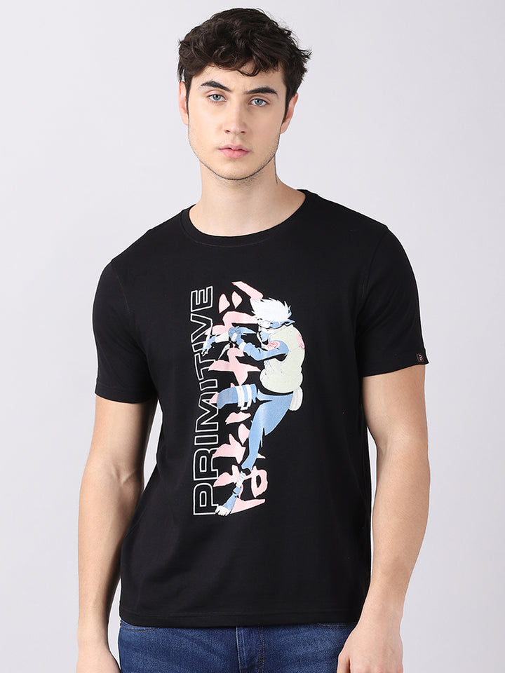 Maglietta Strike X Naruto Anime T-Shirt Graphic T-Shirts Bushirt   
