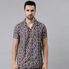 Black Printed Co-Ords Regular Size Co-Ords Bushirt   