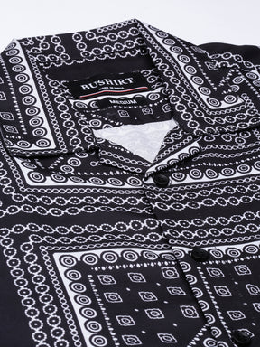 Street Paisley Shirt Printed Shirt Bushirt   