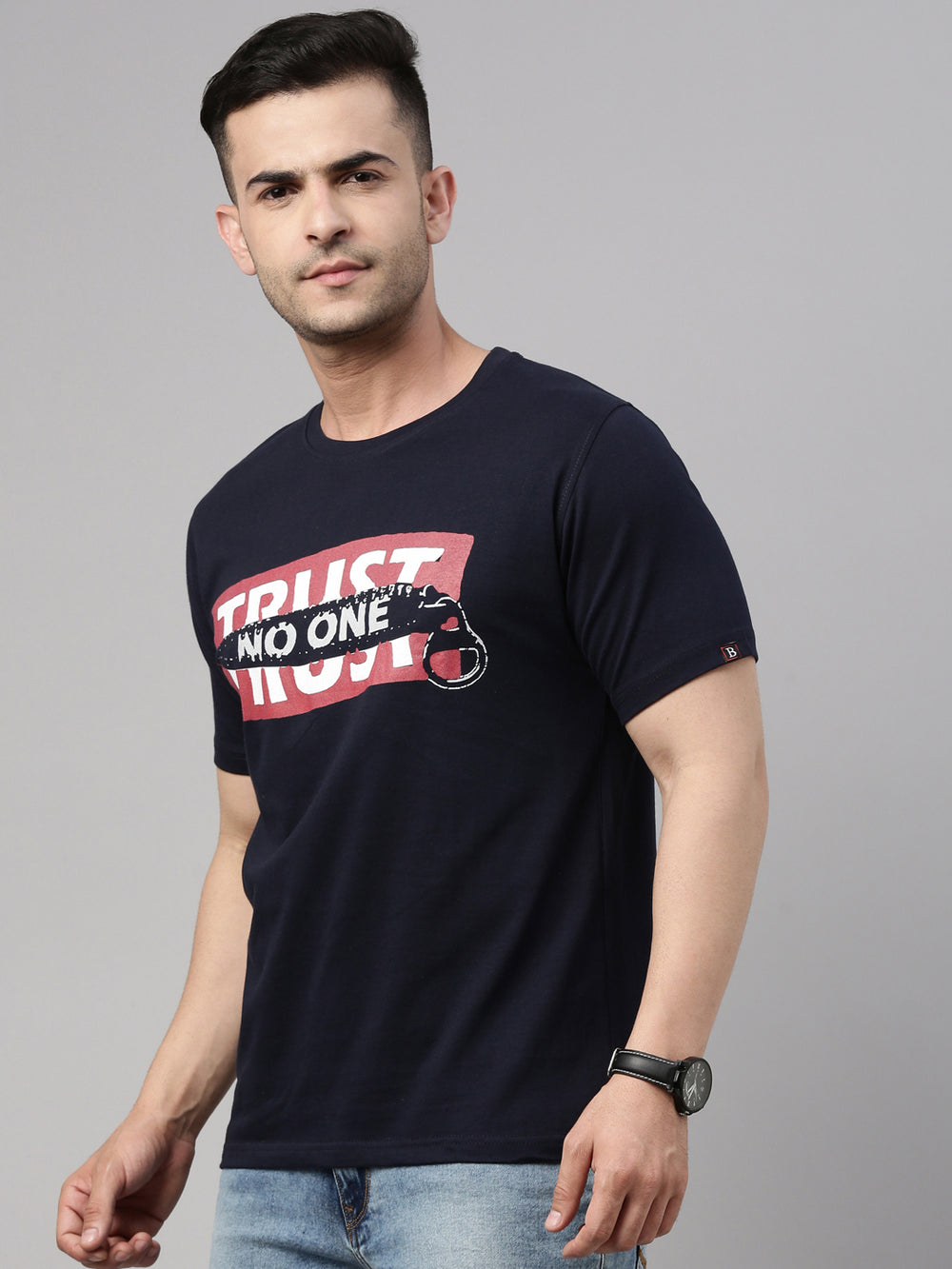 Trust No One T Shirt Graphic T-Shirts Bushirt   