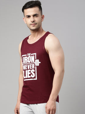 The Iron Never Lies Sleeveless T Shirt Vest Bushirt   