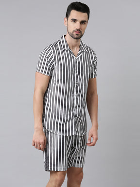 Spruce Black Co-Ords Co-Ords Bushirt   