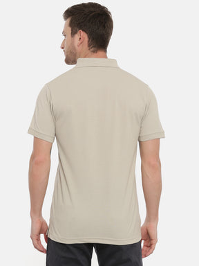 Pista Polo Neck T-Shirt Polo Tees Bushirt   