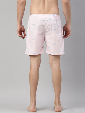 Beach Baby Pink Boxers Boxers Bushirt   
