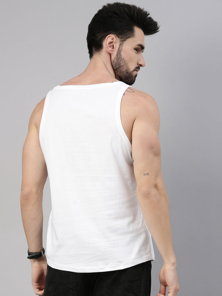 Ohh!! Sleeveless T-Shirt Vest Bushirt   