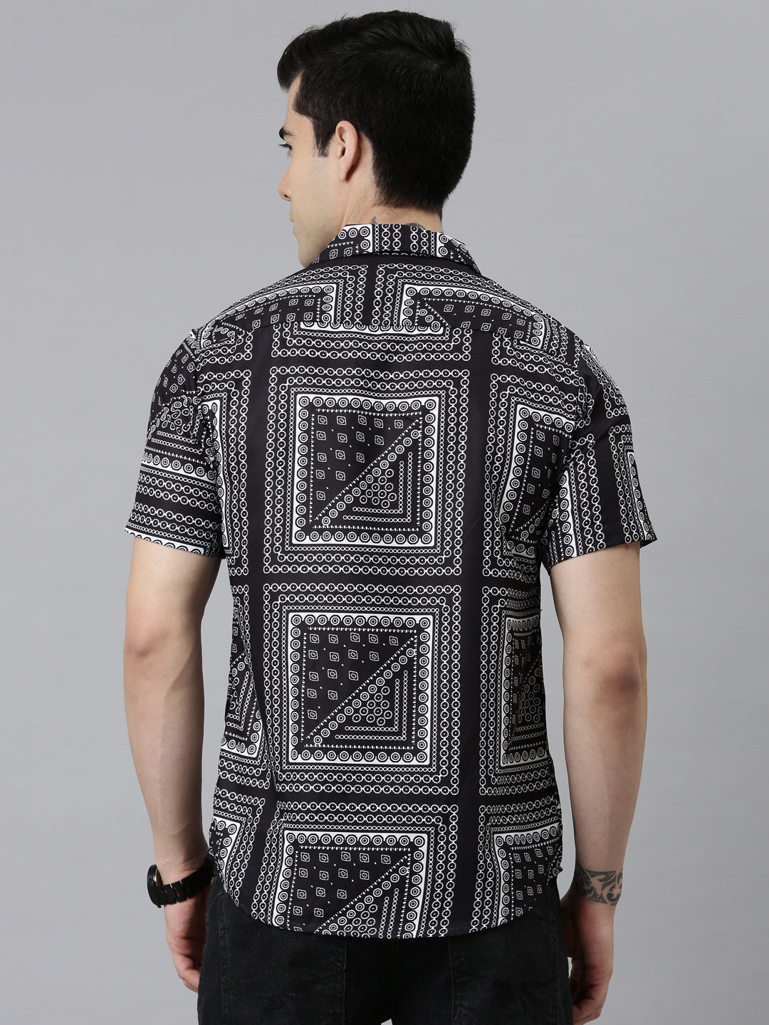 Street Paisley Shirt Printed Shirt Bushirt   