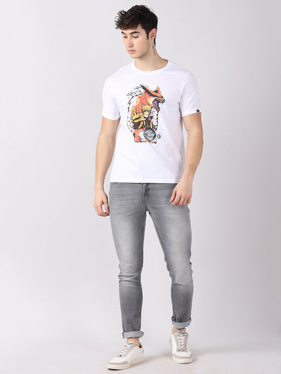 Rasengan with Kyubi - Naruto Anime T-Shirt Classic Tees Bushirt