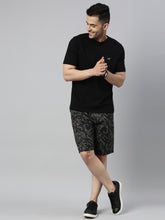 Pebble Grey Camouflage Shorts Men's Shorts Bushirt   