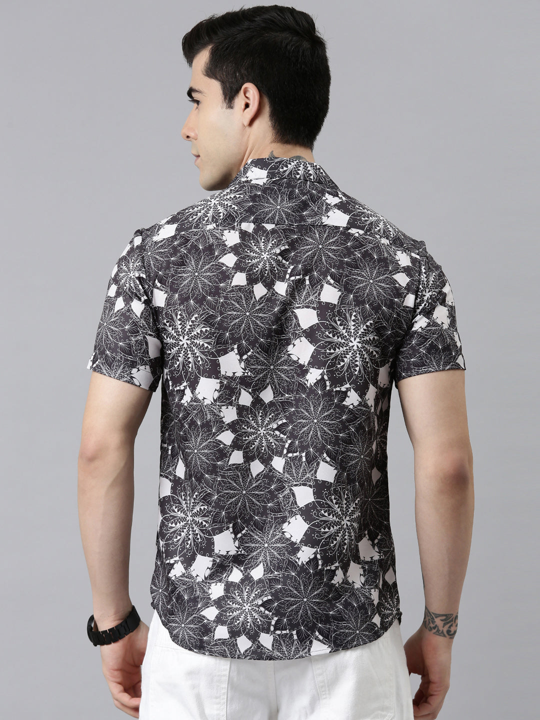 Kalamkari Shirt Printed Shirt Bushirt   