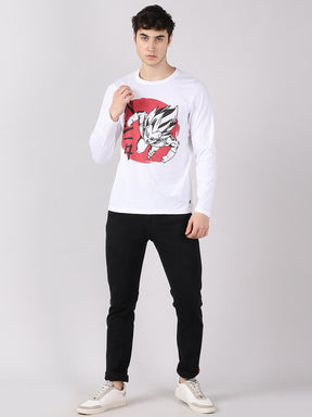 Super Saiyan -  Dragon Ball Anime T-Shirt Full Sleeves Bushirt   