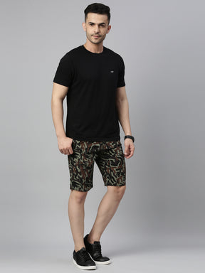 Sage Green Camouflage Shorts Men's Shorts Bushirt   
