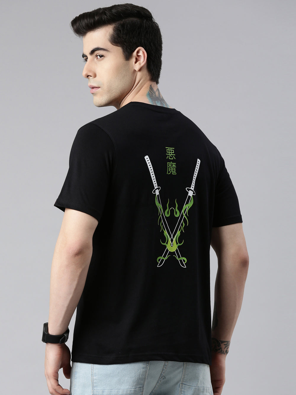 Jujutsu Sword Anime T-Shirt Graphic T-Shirts Bushirt   