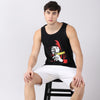 Gangster Sleeveless T-Shirt Vest Bushirt   