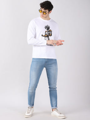 Super Saiyan Goku - Dragon Ball Z Anime T-Shirt Full Sleeves Bushirt   